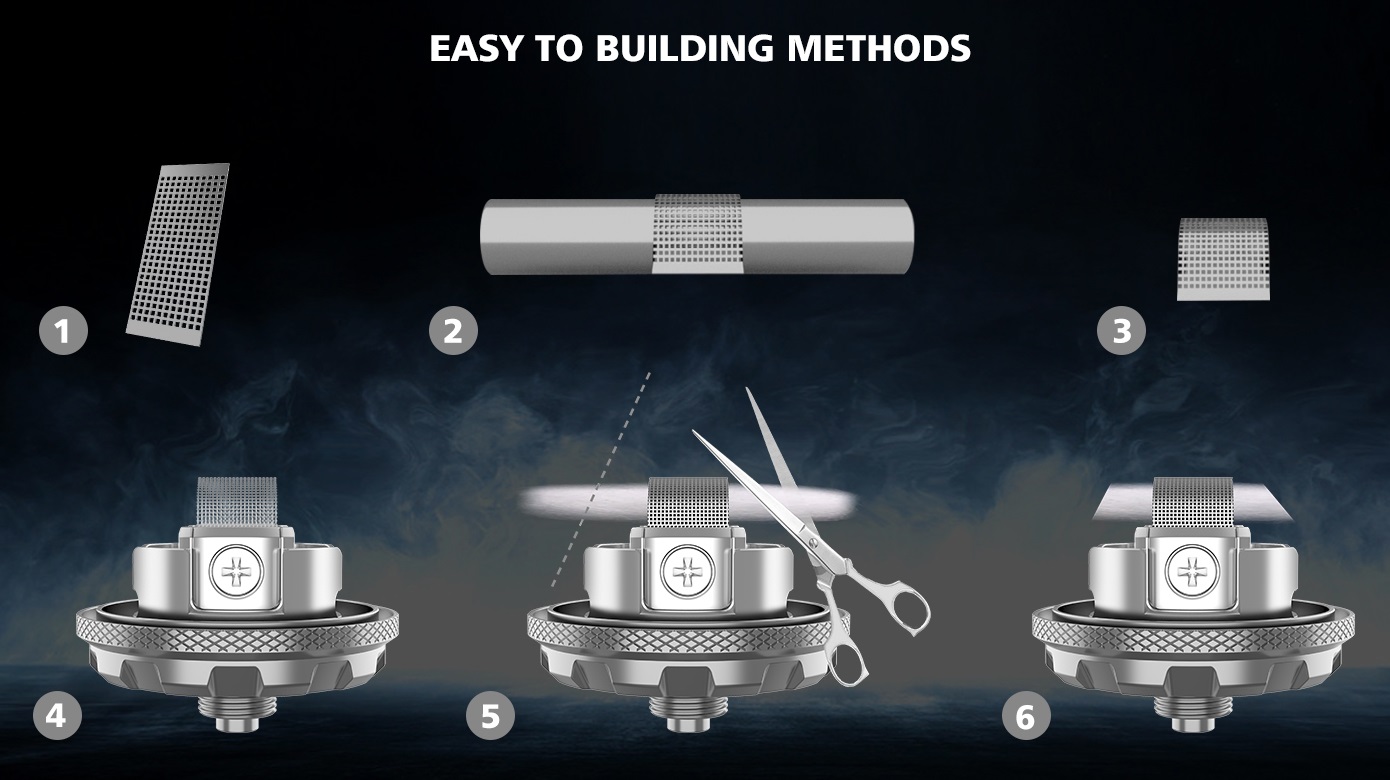 Vandy Vape Kylin M PRO Mesh 8ml RTA Gun Metal - Image 3