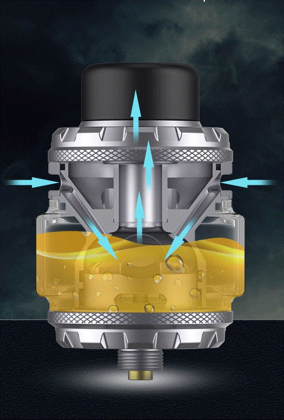 Vandy Vape Kylin M PRO Mesh 8ml RTA Gun Metal - Image 2