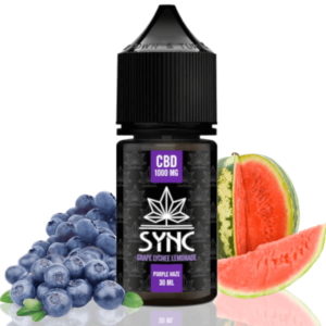 Líquido Sync CBD Purple Haze 1000MG 30ML