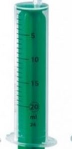 Seringa Ecojet DIY TRANSPARENTE 20ML