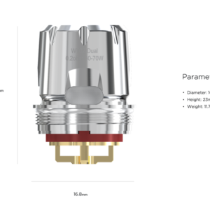 Coil Wismec WT02 Dual 0.2Ohm