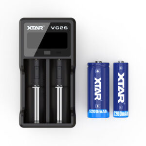 Carregador XTAR VC2S 2.5A 2 Bat