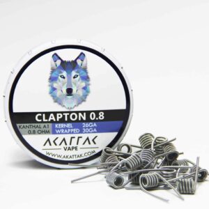 Fio AKATTAK KA1 Clapton 0.8Ohm Coil (1Un)