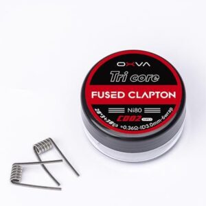 Fio Oxva Ni80 Tri Core Fused Clapton 28x3+38ga 0.36 Coil (1Un)