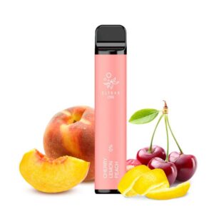 Vape Pen Elf Bar 1500 Puffs 00mg Cerise Citron Pêche