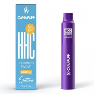 Vape Pen Canapuff HHC Lite Hawaiian Punch 600mg 2ML