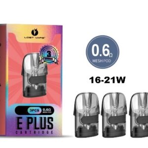 Coil Pod Lost Vape E Plus 0.6Ohm 2ML (1uni.)